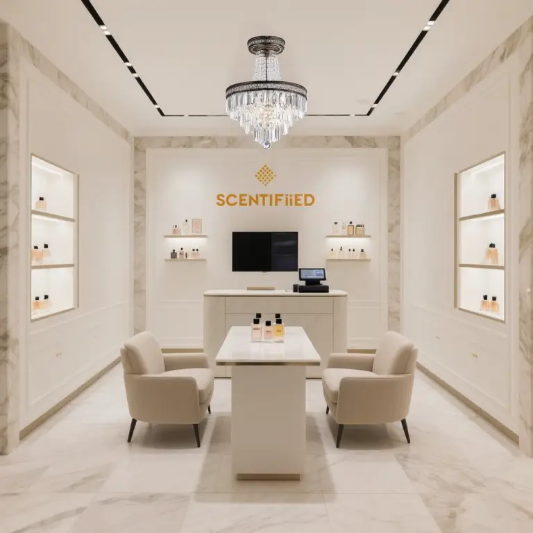 Scentified Cascades Luxury Boutique Interior